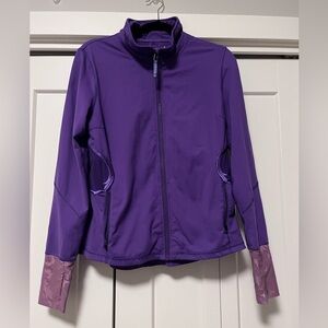 Titika purple yoga jacket size 12